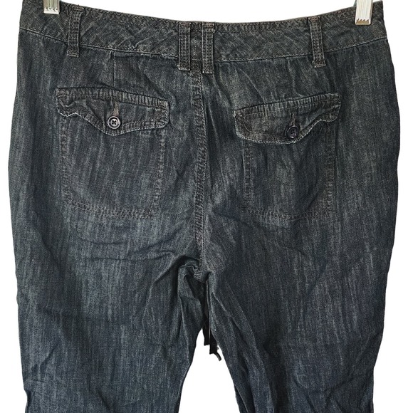 Jones New York Denim Style Capri Cropped Jeans Size 8 - Picture 4 of 5